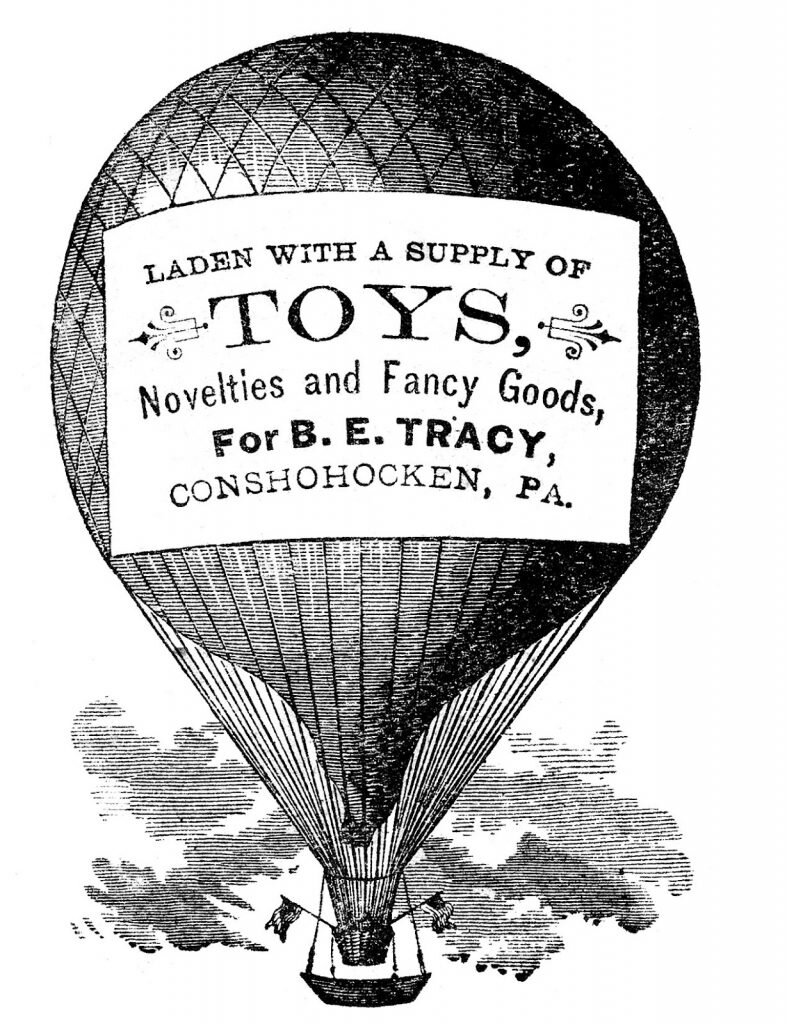 Advertising-Balloon-Vintage